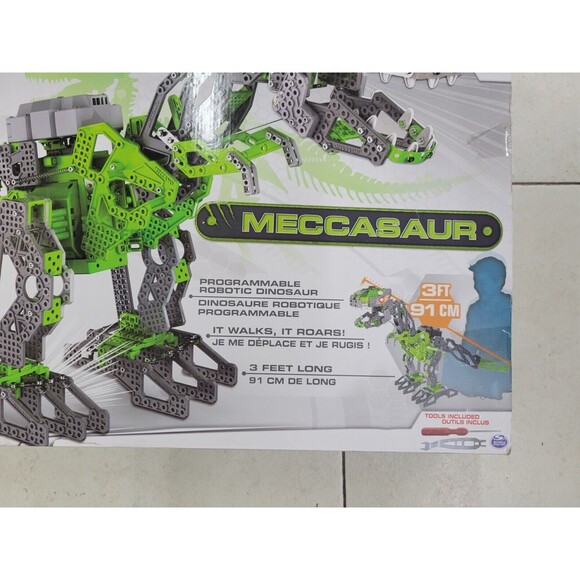 Meccano Tech Meccasaur Programmable Robotic T-Rex Dinosaur Building Kit - Picture 3 of 10